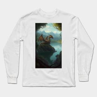 Lake Dragon Long Sleeve T-Shirt